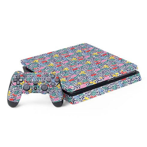 Bouffants and Broken Hearts Bouquets Print PS4 Slim Bundle Skin