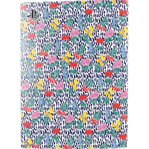 Bouffants and Broken Hearts Bouquets Print PS5 Console Skin