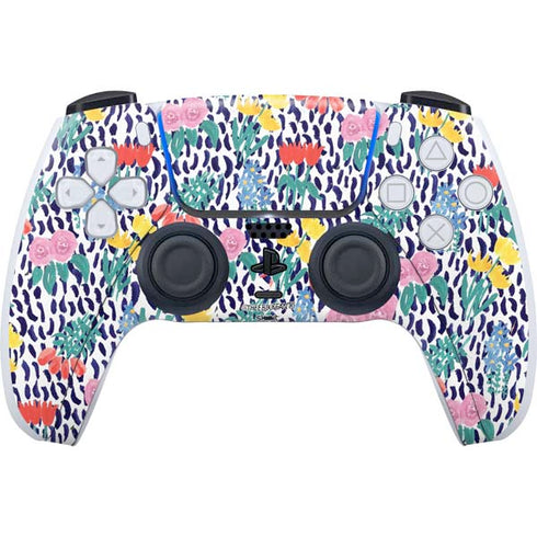 Bouffants and Broken Hearts Bouquets Print PS5 Controller Skin