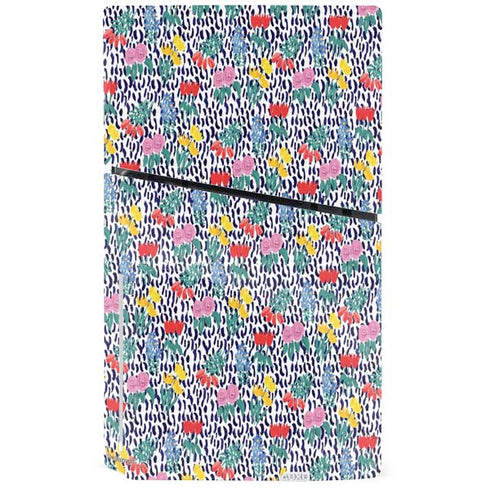 Bouffants and Broken Hearts Bouquets Print PS5 Slim Disk Console Skin