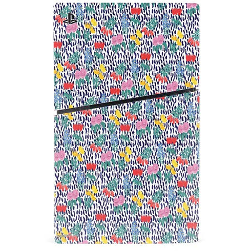 Bouffants and Broken Hearts Bouquets Print PS5 Slim Digital Edition Bundle Skin