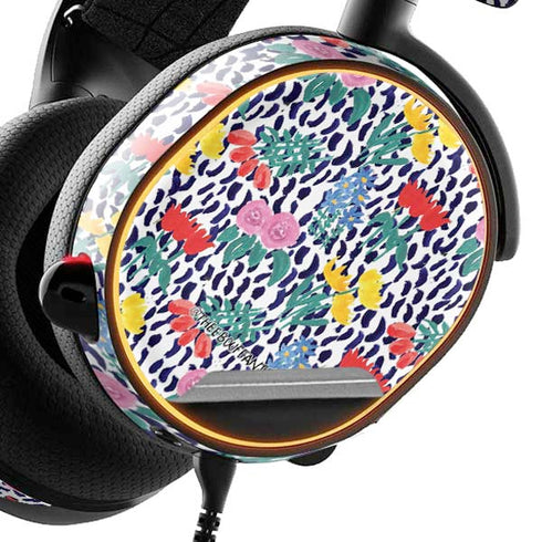 Bouffants and Broken Hearts Bouquets Print SteelSeries Arctis 3 Skin