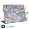 Bouffants and Broken Hearts Bouquets Print Universal Laptop 11in (8.8 x 6.2in) Skin