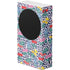 Bouffants and Broken Hearts Bouquets Print Xbox Series S Console Skin