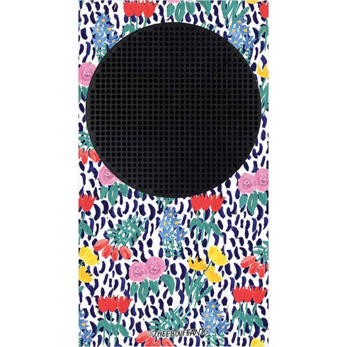 Bouffants and Broken Hearts Bouquets Print Xbox Series S Console Skin