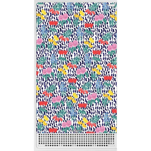 Bouffants and Broken Hearts Bouquets Print Xbox Series S Console Skin