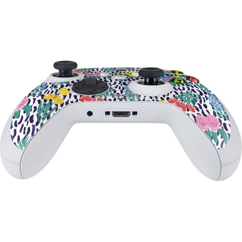 Bouffants and Broken Hearts Bouquets Print Xbox Series S Controller Skin
