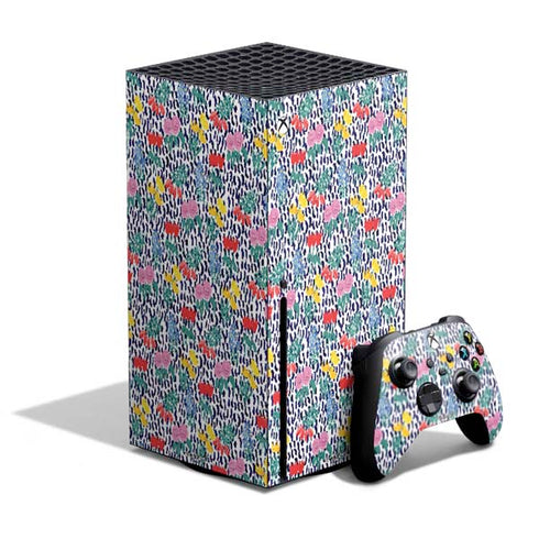 Bouffants and Broken Hearts Bouquets Print Xbox Series X Bundle Skin