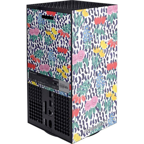 Bouffants and Broken Hearts Bouquets Print Xbox Series X Console Skin