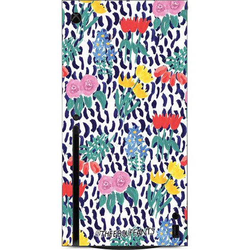 Bouffants and Broken Hearts Bouquets Print Xbox Series X Console Skin