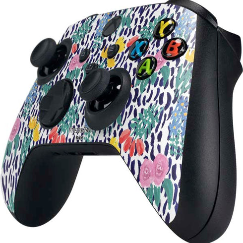 Bouffants and Broken Hearts Bouquets Print Xbox Series X Controller Skin