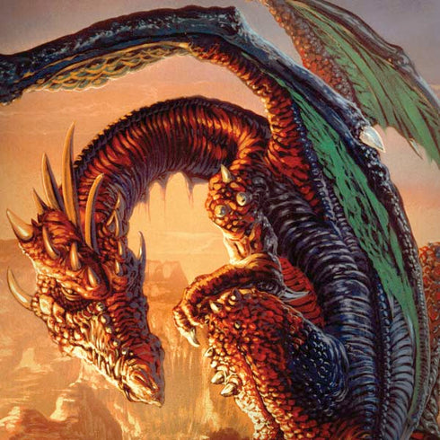 Bravery Misplaced Dragon and Knight by Ed Beard Jr Dell Alienware Skin