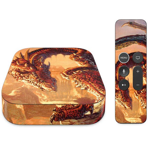 Ed Beard Jr. Bravery Misplaced Dragon and Knight Apple TV Skin
