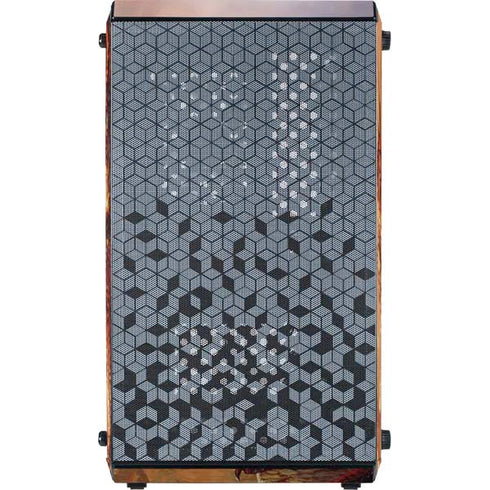 Ed Beard Jr. Bravery Misplaced Dragon and Knight Cooler Master MasterBox Q300L Mini Tower Skin