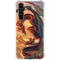 Bravery Misplaced Dragon and Knight by Ed Beard Jr Galaxy A54 5G Clear Case