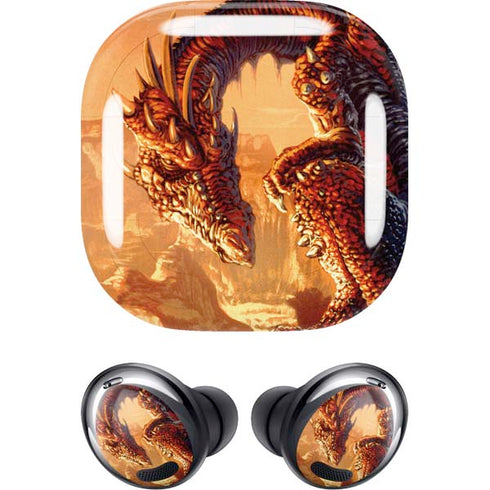 Ed Beard Jr. Bravery Misplaced Dragon and Knight Galaxy Buds Pro Skin