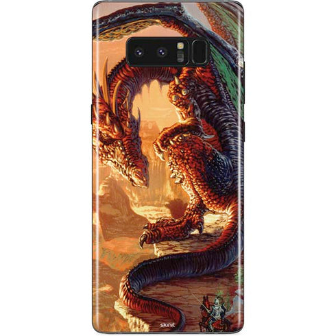 Ed Beard Jr. Bravery Misplaced Dragon and Knight Galaxy Note 8 Skin