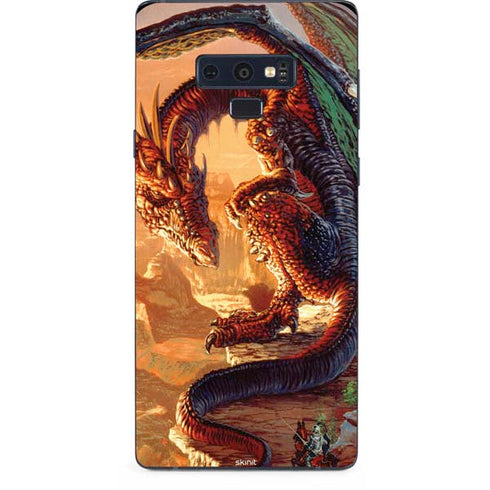 Ed Beard Jr. Bravery Misplaced Dragon and Knight Galaxy Note 9 Skin