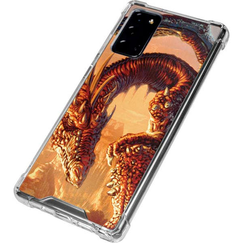 Ed Beard Jr. Bravery Misplaced Dragon and Knight Galaxy Note20 5G Clear Case