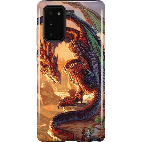 Ed Beard Jr. Bravery Misplaced Dragon and Knight Galaxy Note20 5G Pro Case
