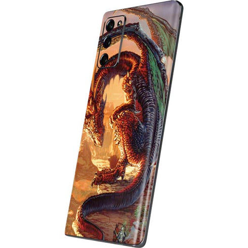 Ed Beard Jr. Bravery Misplaced Dragon and Knight Galaxy Note20 5G Skin