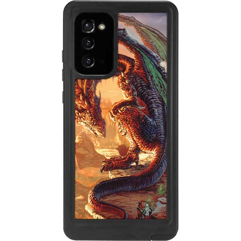 Ed Beard Jr. Bravery Misplaced Dragon and Knight Galaxy Note20 5G Waterproof Case