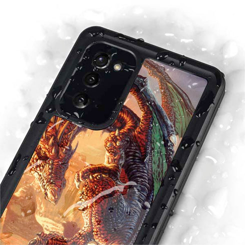 Ed Beard Jr. Bravery Misplaced Dragon and Knight Galaxy Note20 5G Waterproof Case
