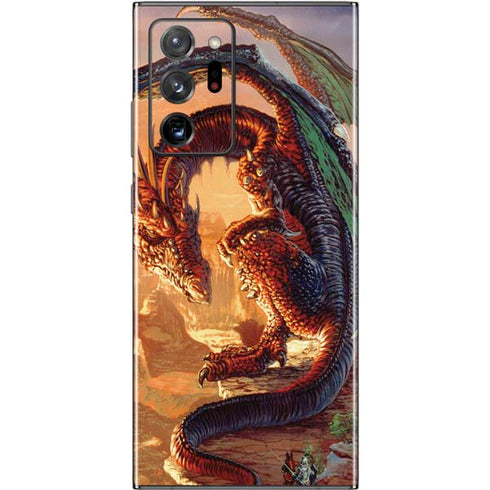 Ed Beard Jr. Bravery Misplaced Dragon and Knight Galaxy Note20 Ultra 5G Skin