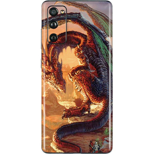 Ed Beard Jr. Bravery Misplaced Dragon and Knight Galaxy S20 Fan Edition Skin