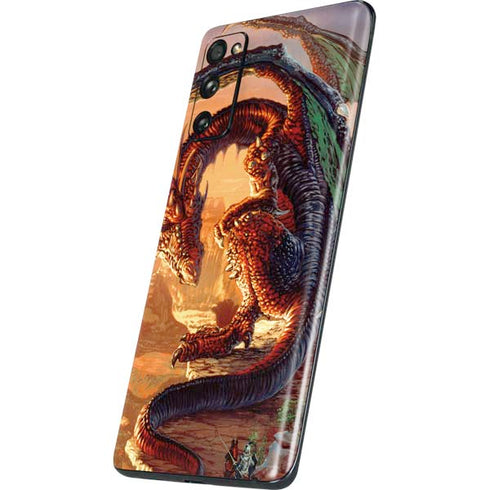Ed Beard Jr. Bravery Misplaced Dragon and Knight Galaxy S20 Fan Edition Skin
