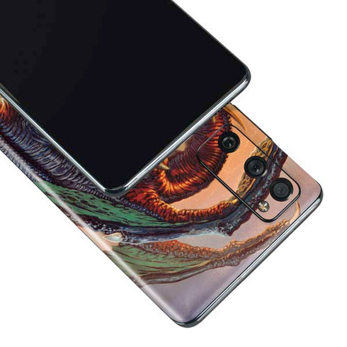 Ed Beard Jr. Bravery Misplaced Dragon and Knight Galaxy S20 Fan Edition Skin