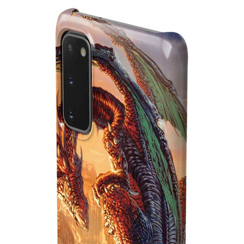 Ed Beard Jr. Bravery Misplaced Dragon and Knight Galaxy S20 Lite Case