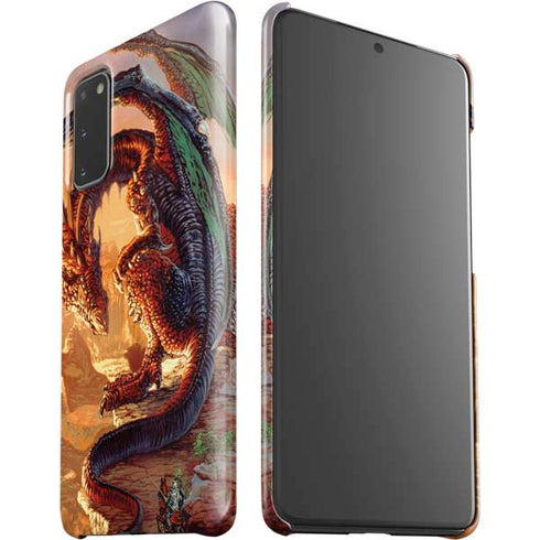 Ed Beard Jr. Bravery Misplaced Dragon and Knight Galaxy S20 Lite Case