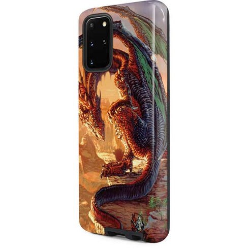 Ed Beard Jr. Bravery Misplaced Dragon and Knight Galaxy S20 Plus Pro Case