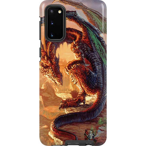 Ed Beard Jr. Bravery Misplaced Dragon and Knight Galaxy S20 Pro Case