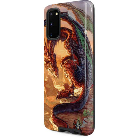Ed Beard Jr. Bravery Misplaced Dragon and Knight Galaxy S20 Pro Case