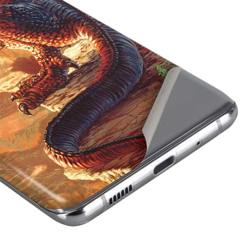 Ed Beard Jr. Bravery Misplaced Dragon and Knight Galaxy S20 Skin