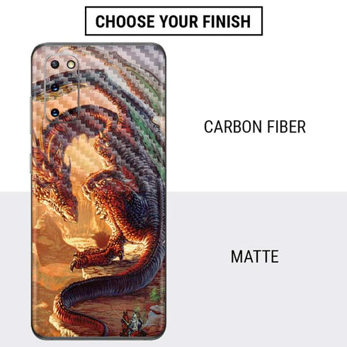 Ed Beard Jr. Bravery Misplaced Dragon and Knight Galaxy S20 Skin