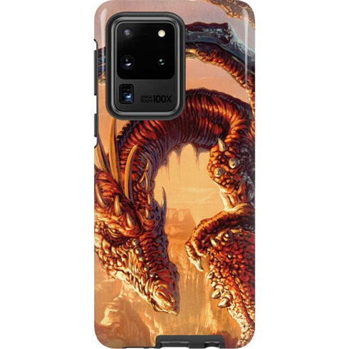 Ed Beard Jr. Bravery Misplaced Dragon and Knight Galaxy S20 Ultra 5G Pro Case