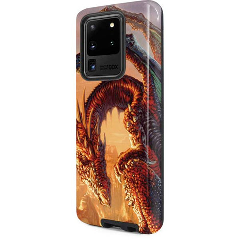 Ed Beard Jr. Bravery Misplaced Dragon and Knight Galaxy S20 Ultra 5G Pro Case