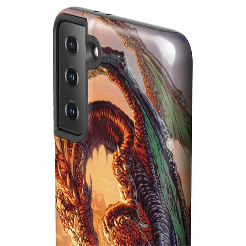 Ed Beard Jr. Bravery Misplaced Dragon and Knight Galaxy S21 Plus 5G Pro Case
