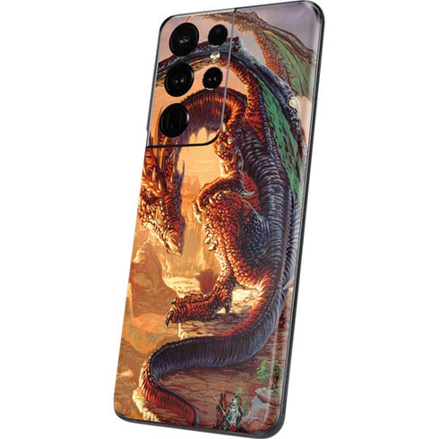 Ed Beard Jr. Bravery Misplaced Dragon and Knight Galaxy S21 Ultra 5G Skin