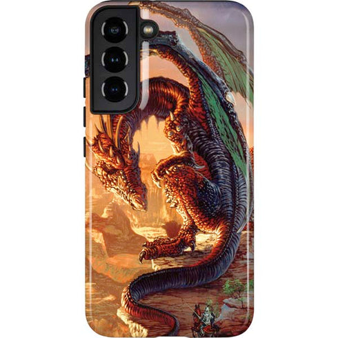 Ed Beard Jr. Bravery Misplaced Dragon and Knight Galaxy S22 Plus Pro Case