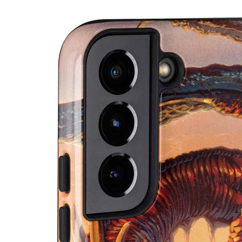 Ed Beard Jr. Bravery Misplaced Dragon and Knight Galaxy S22 Plus Pro Case