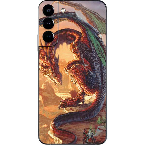 Ed Beard Jr. Bravery Misplaced Dragon and Knight Galaxy S22 Plus Skin