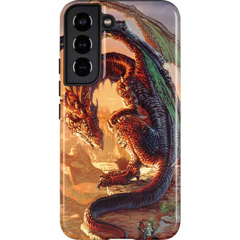 Ed Beard Jr. Bravery Misplaced Dragon and Knight Galaxy S22 Pro Case