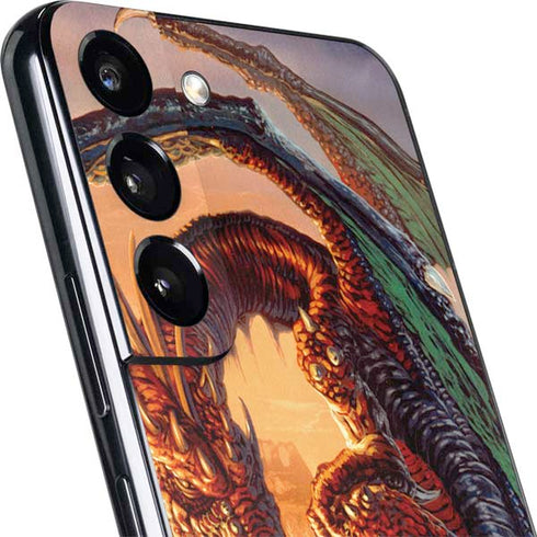 Ed Beard Jr. Bravery Misplaced Dragon and Knight Galaxy S22 Skin