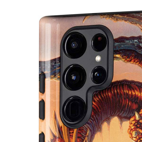 Ed Beard Jr. Bravery Misplaced Dragon and Knight Galaxy S22 Ultra Pro Case
