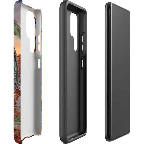 Ed Beard Jr. Bravery Misplaced Dragon and Knight Galaxy S22 Ultra Pro Case