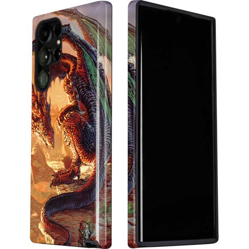 Ed Beard Jr. Bravery Misplaced Dragon and Knight Galaxy S22 Ultra Pro Case